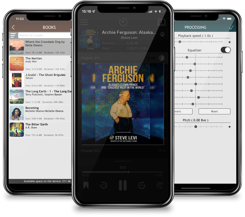 Audiobook Archie Ferguson: Alaska\'s Clown Prince and Craziest Pilot in the World by Steve Levi