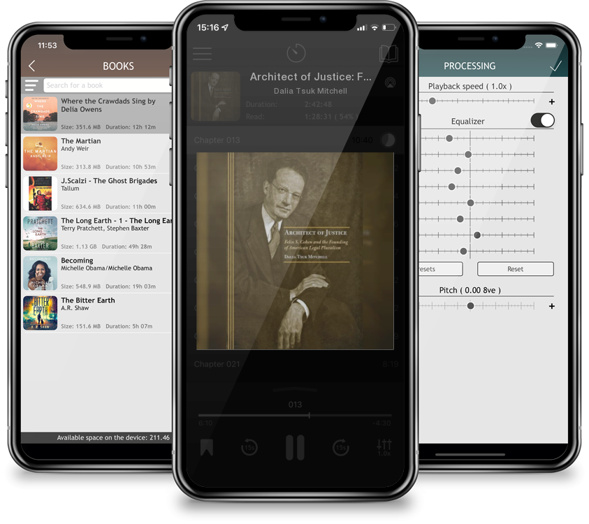 Audiobook Architect of Justice: Felix S. Cohen and the Founding of American Legal Pluralism by Dalia Tsuk Mitchell