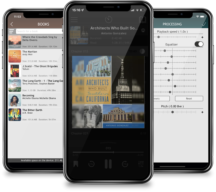 Audiobook Architects Who Built Southern California by Antonio Gonzalez