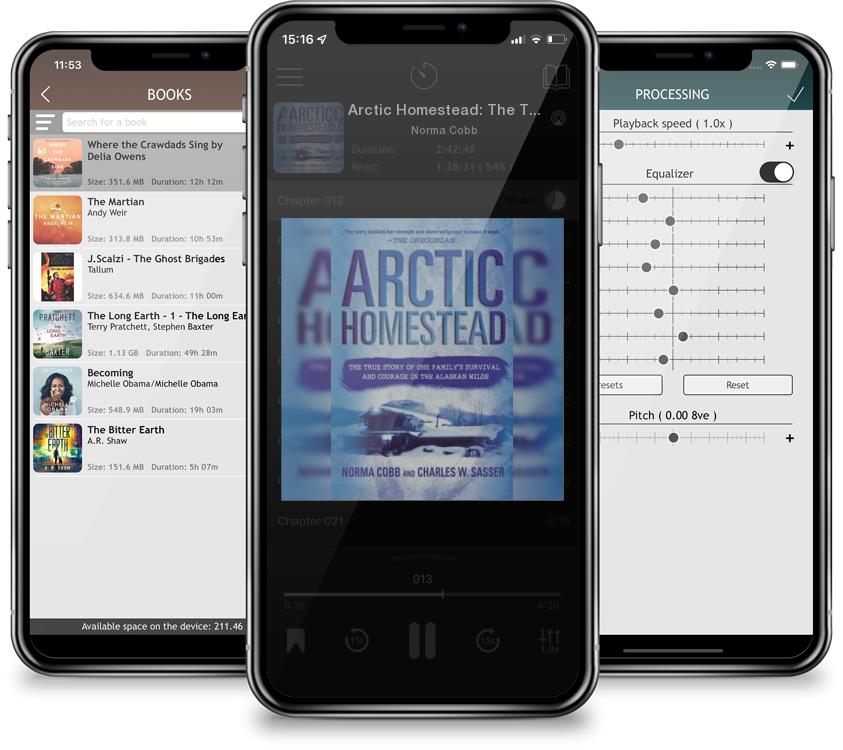 Audiobook Arctic Homestead: The True Story of One Family\'s Survival and Courage in the Alaskan Wilds by Norma Cobb