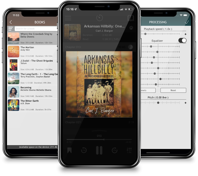 Audiobook Arkansas Hillbilly: One Man\'s Memoir of a Blessed Life by Carl J. Barger