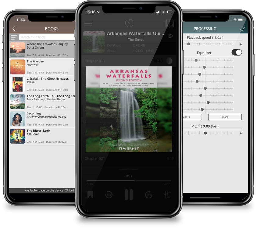 Audiobook Arkansas Waterfalls Guidebook: How to Find 133 Spectacular Waterfalls & Cascades in \