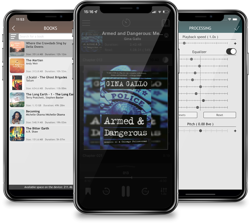 Audiobook Armed and Dangerous: Memoirs of a Chicago Policewoman (Mass Market) by Gina Gallo
