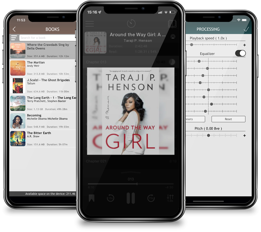 Audiobook Around the Way Girl: A Memoir by Taraji P. Henson