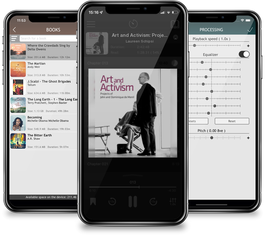 Audiobook Art and Activism: Projects of John and Dominique de Menil by Laureen Schipsi