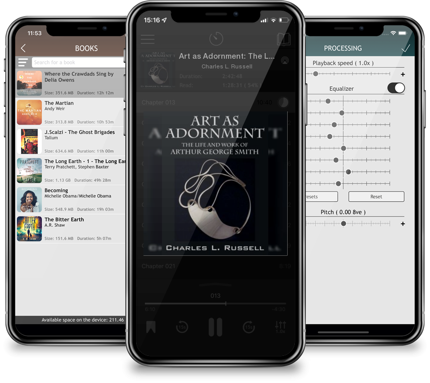 Audiobook Art as Adornment: The Life and Work of Arthur George Smith by Charles L. Russell