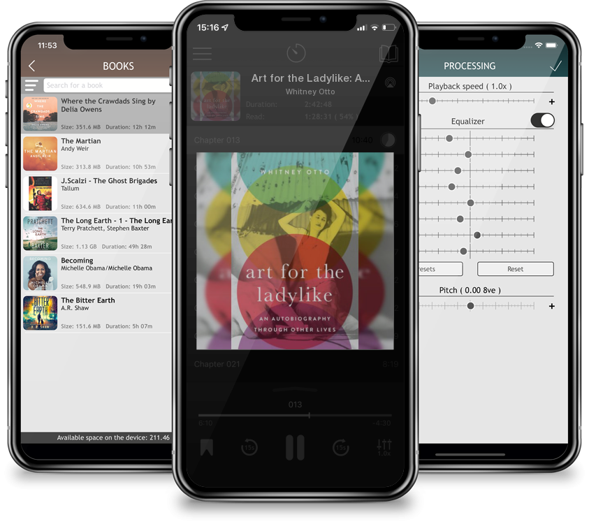 Audiobook Art for the Ladylike: An Autobiography through Other Lives (21st Century Essays #1) by Whitney Otto