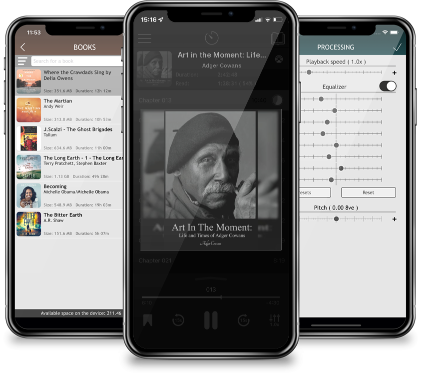 Audiobook Art in the Moment: Life and Times of Adger Cowans by Adger Cowans