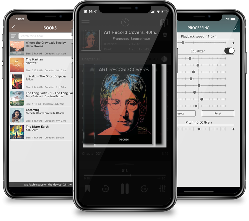 Audiobook Art Record Covers. 40th Ed. by Francesco Spampinato