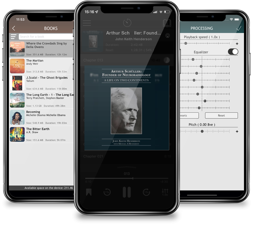 Audiobook Arthur Schüller: Founder of Neuroradiology: A Life on Two Continents by John Keith Henderson