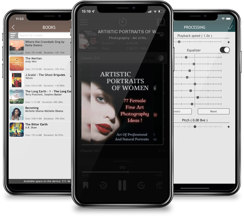 Audiobook ARTISTIC PORTRAITS OF WOMEN - 77 Female Fine Art Photography Ideas - Full Color Paperback Version: Art Of Professional And Natural Portraits - An Orig by Photography - Art of Natural Portraits