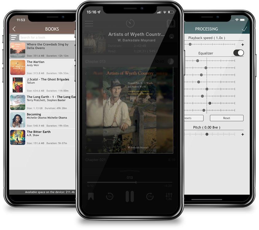 Audiobook Artists of Wyeth Country: Howard Pyle, N. C. Wyeth, and Andrew Wyeth by W. Barksdale Maynard