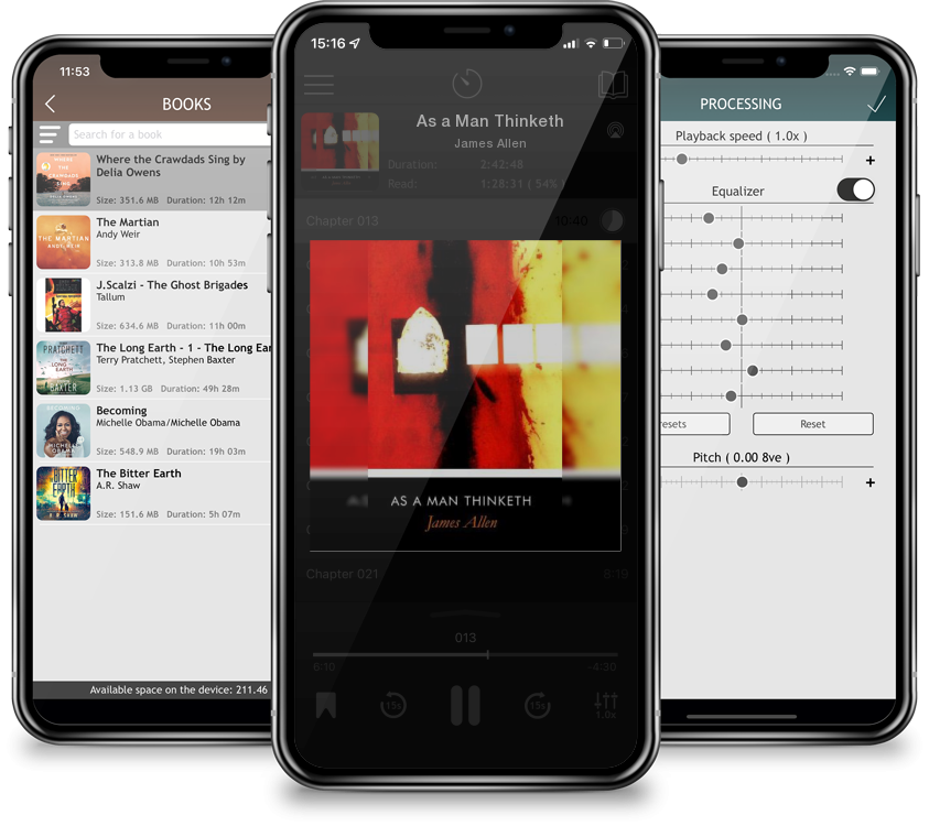 Audiobook As a Man Thinketh by James Allen