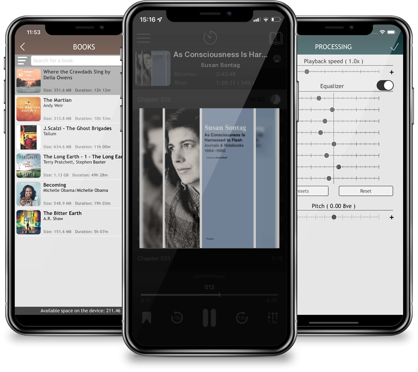 Audiobook As Consciousness Is Harnessed to Flesh: Journals and Notebooks, 1964-1980 by Susan Sontag