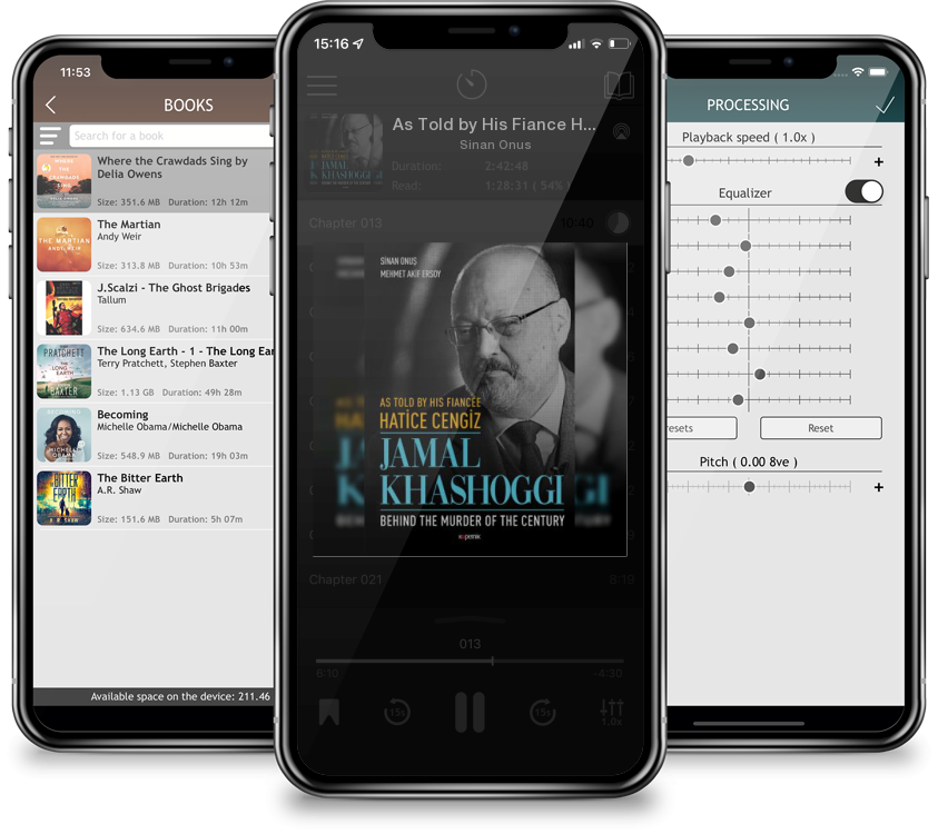 Audiobook As Told by His Fiance Hatice Cengiz: Jamal Khashoggi, Behind the Murder of the Century: Behind the Murder of the Century by Sinan Onus
