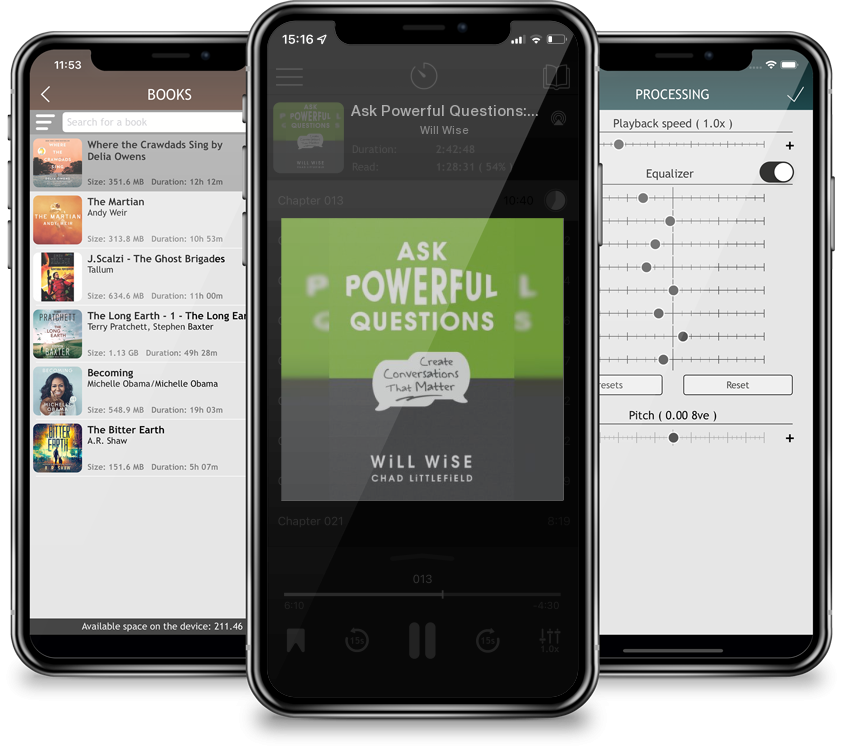 Audiobook Ask Powerful Questions: Create Conversations That Matter by Will Wise