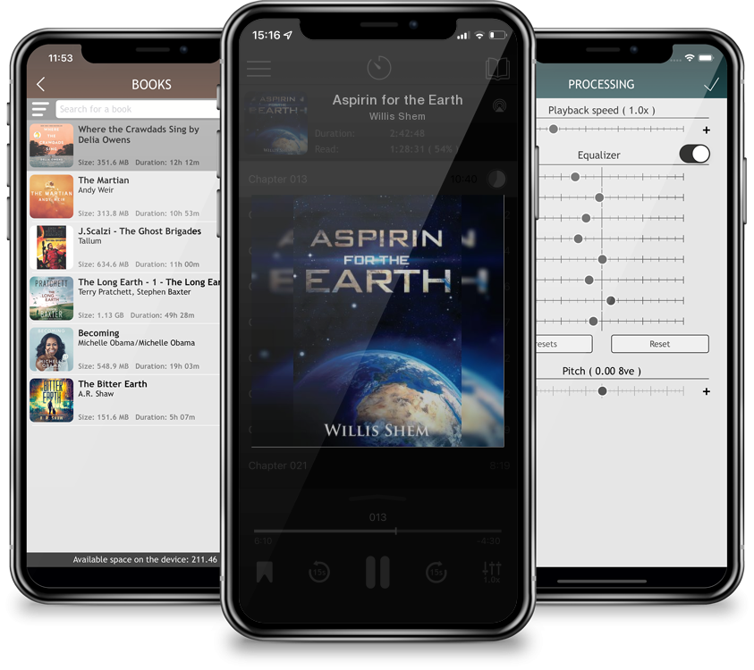 Audiobook Aspirin for the Earth by Willis Shem