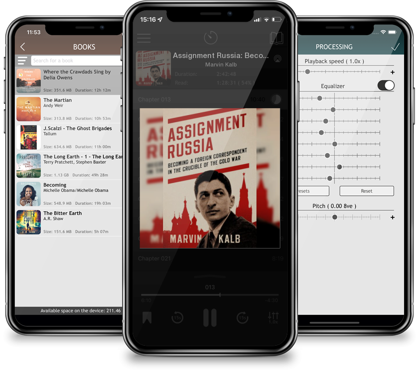 Audiobook Assignment Russia: Becoming a Foreign Correspondent in the Crucible of the Cold War by Marvin Kalb
