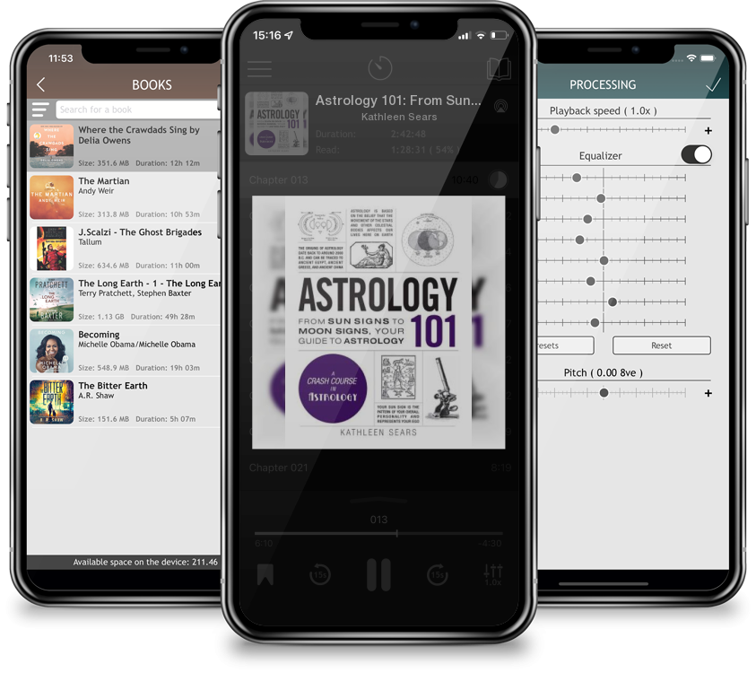 Audiobook Astrology 101: From Sun Signs to Moon Signs, Your Guide to Astrology (Adams 101) by Kathleen Sears