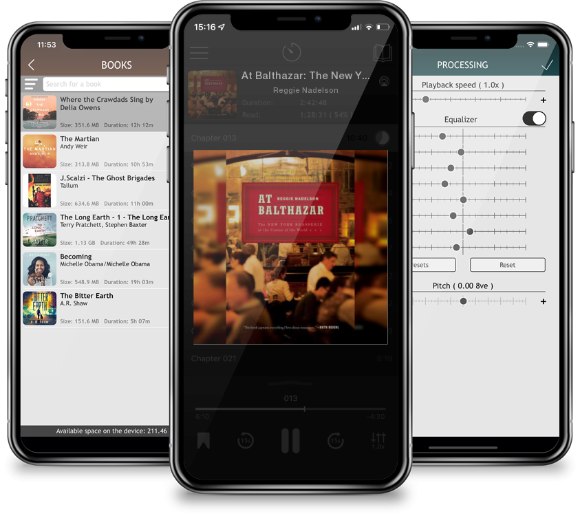 Audiobook At Balthazar: The New York Brasserie at the Center of the World by Reggie Nadelson