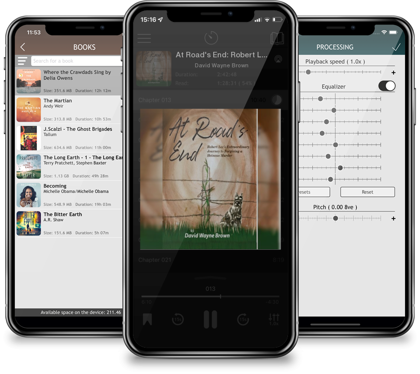 Audiobook At Road\'s End: Robert Lee\'s Extraordinary Journey to Forgiving a Heinous Murder by David Wayne Brown
