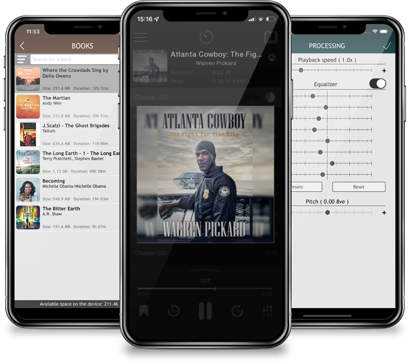 Audiobook Atlanta Cowboy: The Fight for Vine City by Warren Pickard