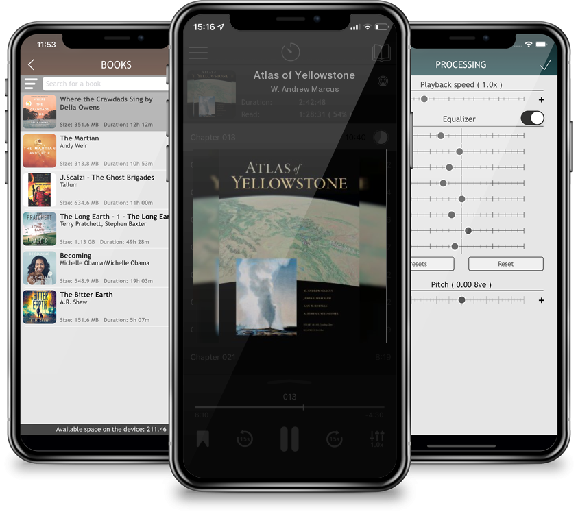Audiobook Atlas of Yellowstone by W. Andrew Marcus