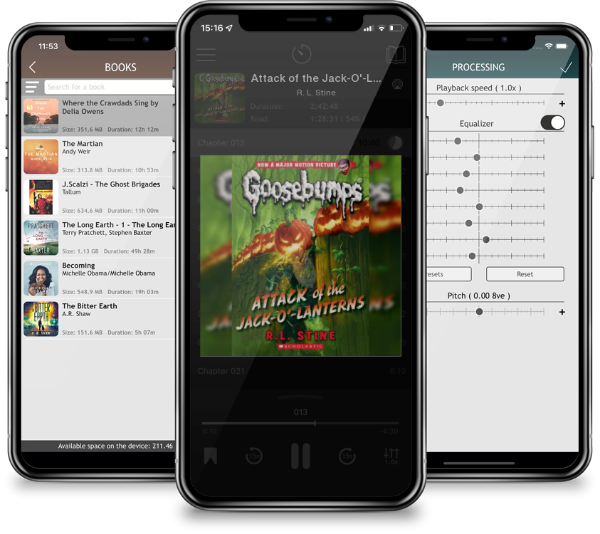 Audiobook Attack of the Jack-O\'-Lanterns (Classic Goosebumps #36) by R. L. Stine
