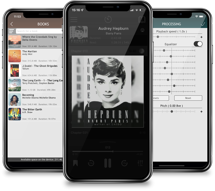 Audiobook Audrey Hepburn by Barry Paris
