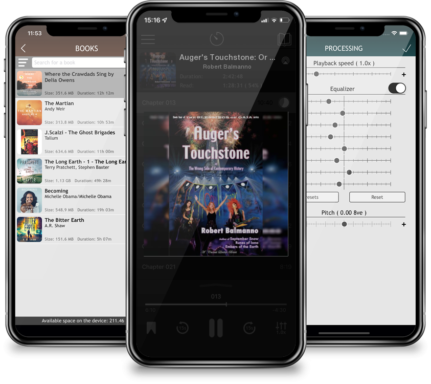 Audiobook Auger\'s Touchstone: Or the Wrong Side of Contemporary History (Other) by Robert Balmanno