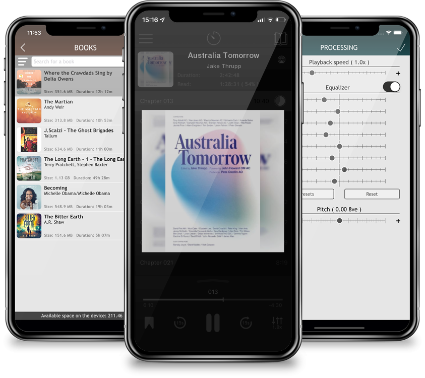 Listen Australia Tomorrow by Jake Thrupp in MP3 Audiobook Player for free