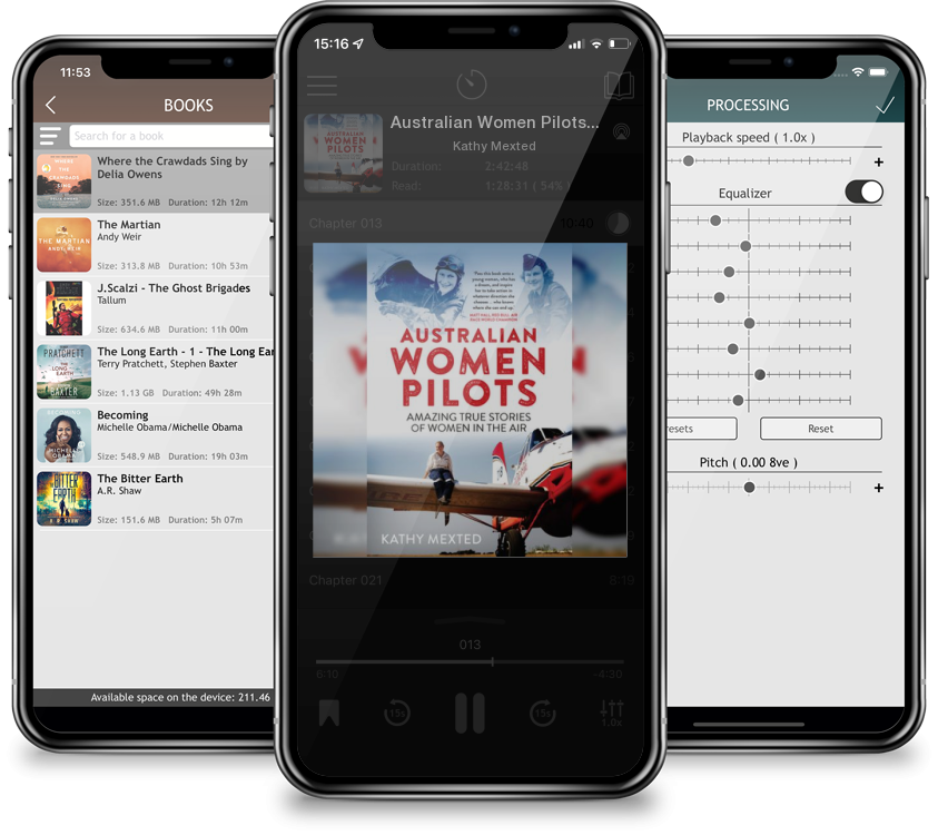 Audiobook Australian Women Pilots: Amazing True Stories of Women in the Air by Kathy Mexted