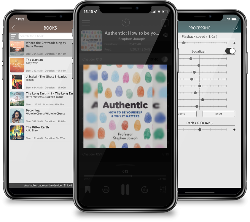 Audiobook Authentic: How to be yourself and why it matters by Stephen Joseph
