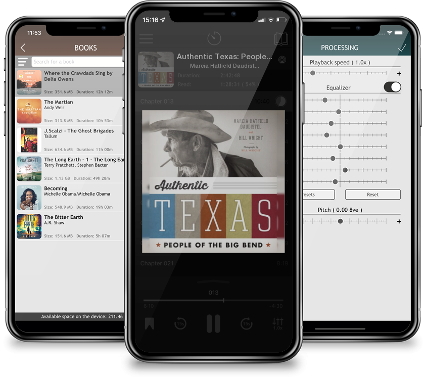 Audiobook Authentic Texas: People of the Big Bend (Clifton and Shirley Caldwell Texas Heritage Series) by Marcia Hatfield Daudistel