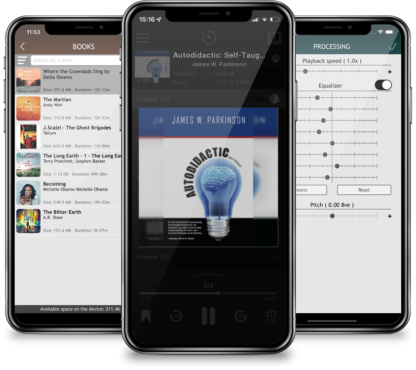 Audiobook Autodidactic: Self-Taught by James W. Parkinson