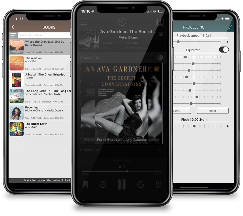 Audiobook Ava Gardner: The Secret Conversations by Peter Evans