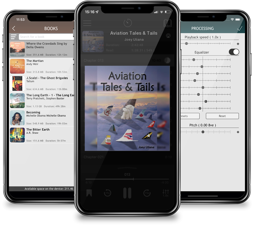 Audiobook Aviation Tales & Tails by Joey Uliana