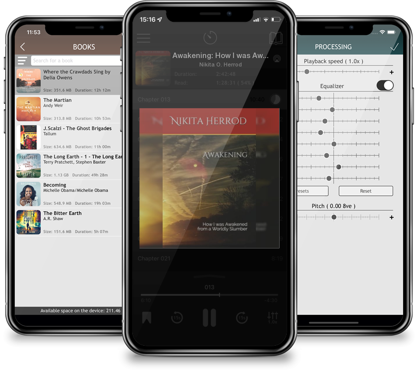 Audiobook Awakening: How I was Awakened from a Worldly Slumber by Nikita O. Herrod