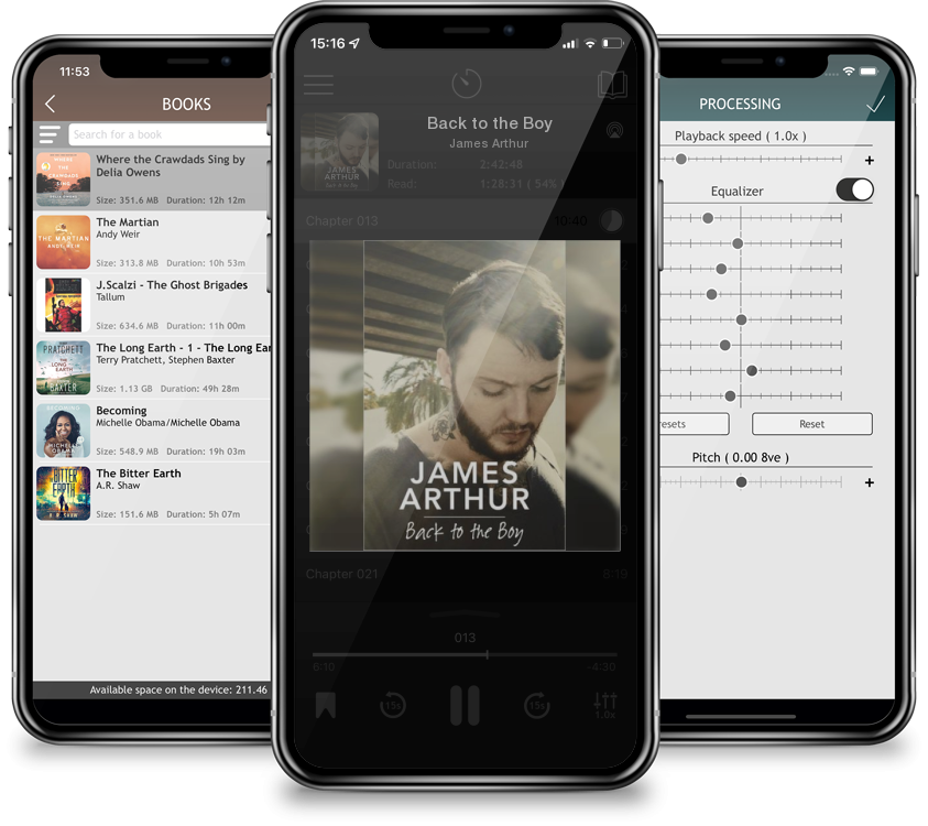Audiobook Back to the Boy by James Arthur