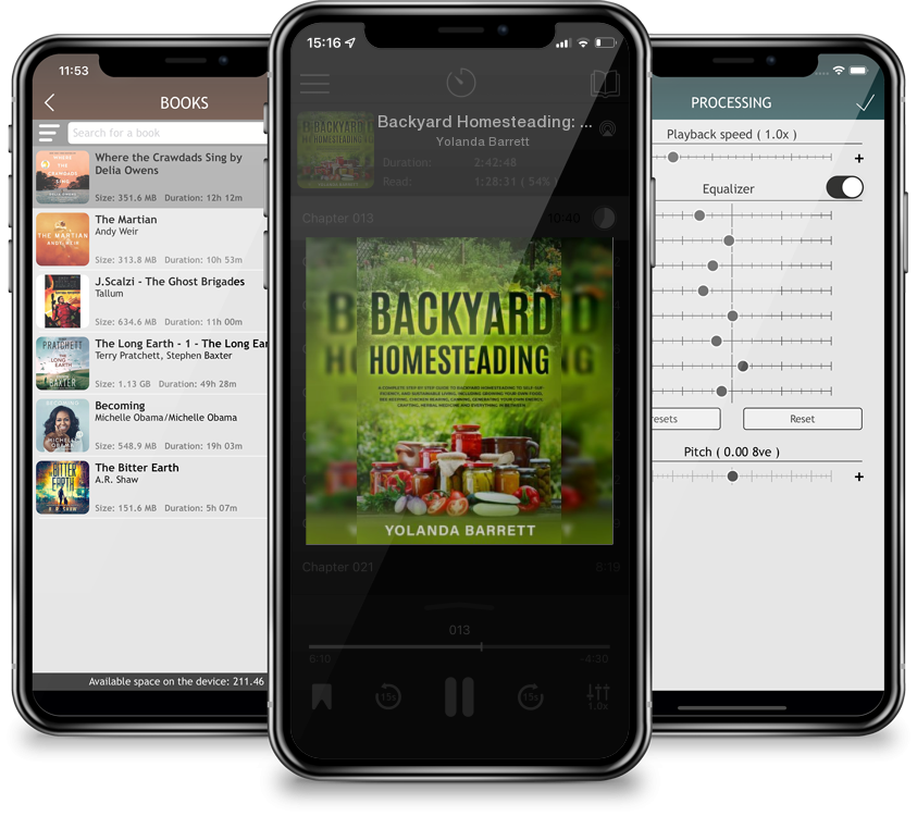 Audiobook Backyard Homesteading: A Complete Step By Step Guide To Backyard Homesteading To Self-Sufficiency, And Sustainable Living (First Timers #4) by Yolanda Barrett