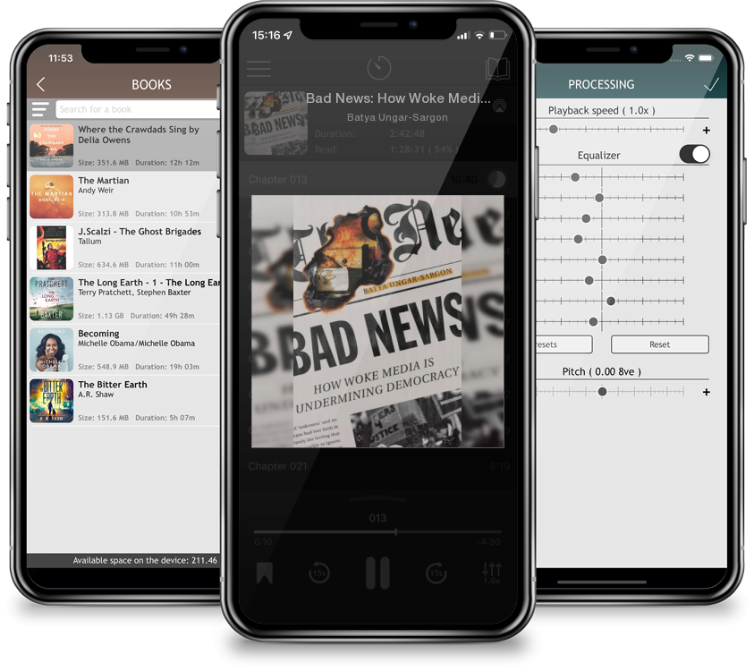 Audiobook Bad News: How Woke Media Is Undermining Democracy by Batya Ungar-Sargon