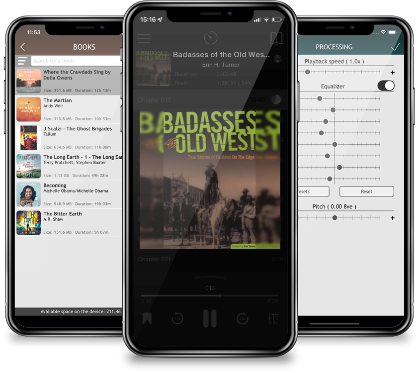 Audiobook Badasses of the Old West: True Stories of Outlaws on the Edge by Erin H. Turner