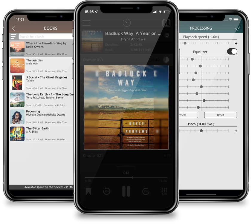 Audiobook Badluck Way: A Year on the Ragged Edge of the West by Bryce Andrews