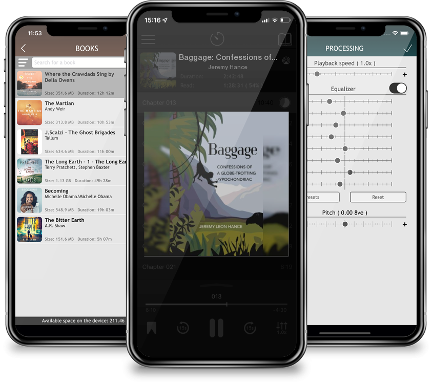 Audiobook Baggage: Confessions of a Globe-Trotting Hypochondriac by Jeremy Hance