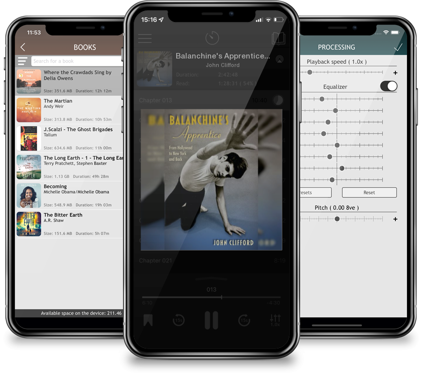 Audiobook Balanchine\'s Apprentice: From Hollywood to New York and Back by John Clifford