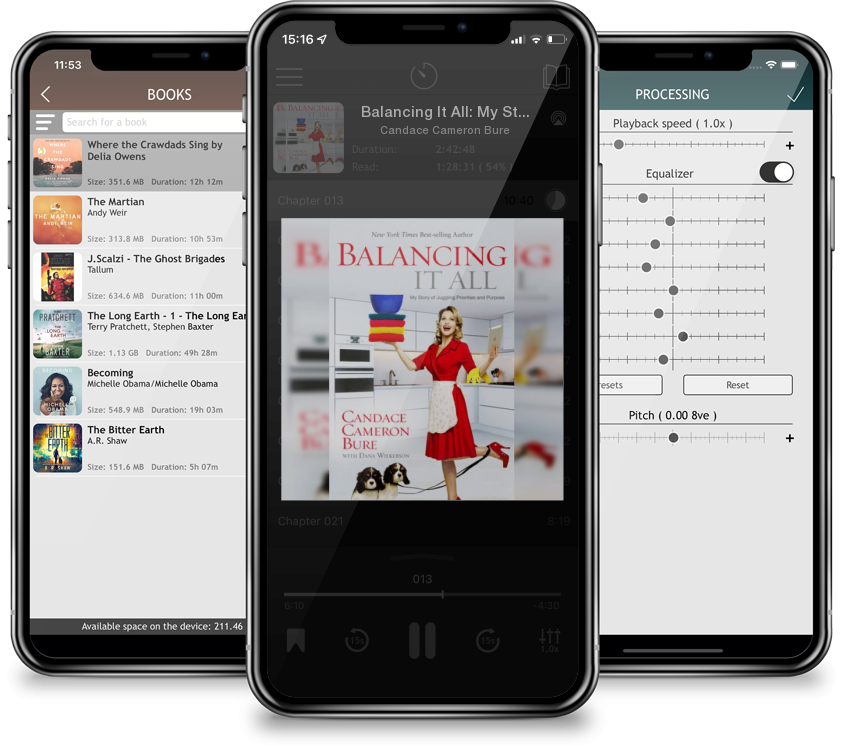 Audiobook Balancing It All: My Story of Juggling Priorities and Purpose by Candace Cameron Bure