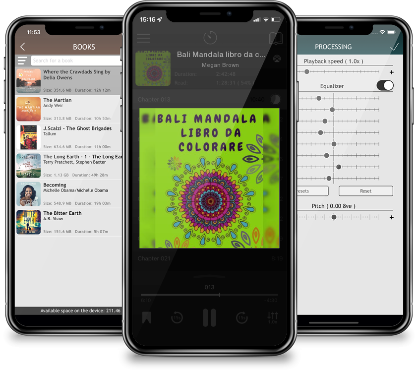 Audiobook Bali Mandala libro da colorare: Libro da colorare rilassante per adulti - Libro di attività per adulti - Libro da colorare Mandala di fiori per allevi (Large Print / Paperback) by Megan Brown