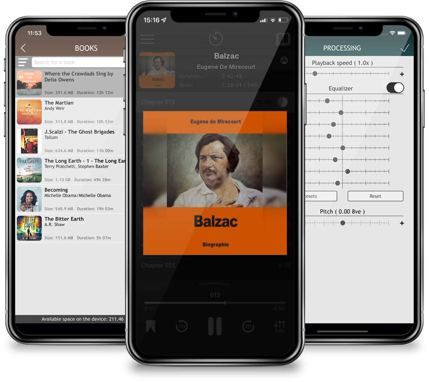 Audiobook Balzac by Eugene De Mirecourt