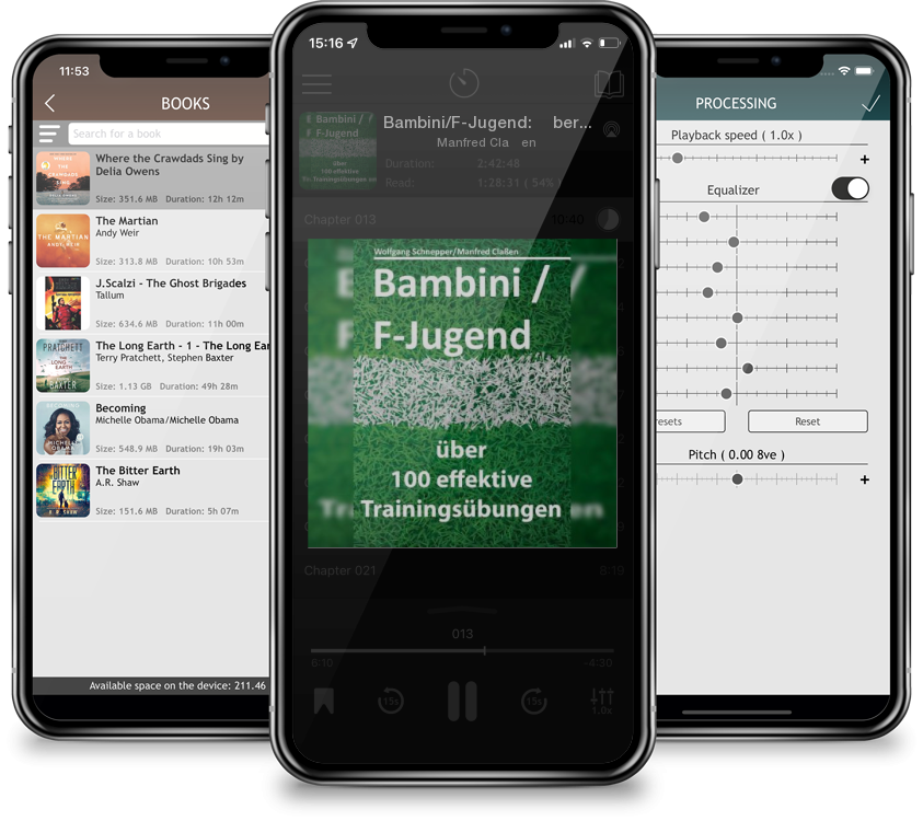 Audiobook Bambini/F-Jugend: über 100 effektive Trainingsübungen by Manfred Claßen