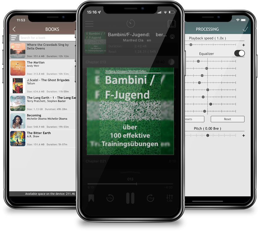 Listen Bambini/F-Jugend: über 100 effektive Trainingsübungen by Manfred Claßen in MP3 Audiobook Player for free